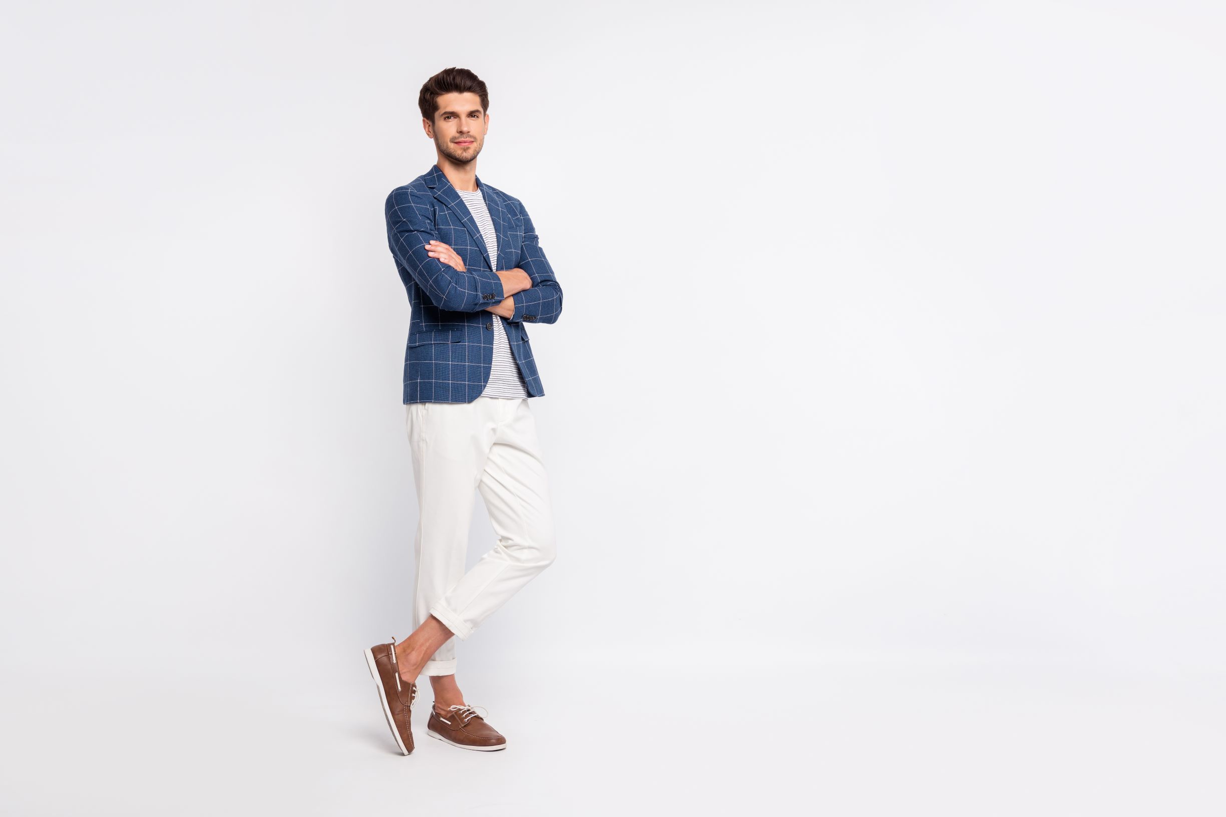 Белые мужские брюки - с чем носить