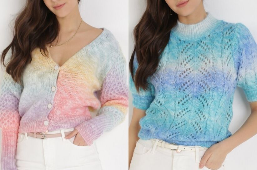 Пастельный свитер – очаровательные повседневные стилизации